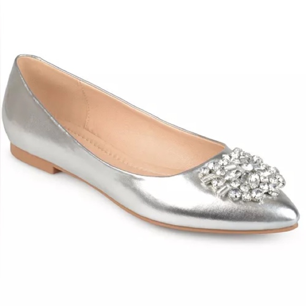 Journee Collection Jeweled Flats